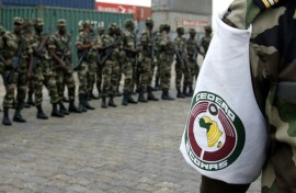 The 15-member West African bloc ECOWAS has sent troops into six countries since 1990