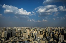People in Sao Paulo, Brazil, are experiencing temperatures 10 degrees above average during the southern hemisphere winter 
