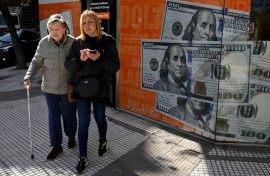 Many Argentines are still traumatized by events that occurred when their currency was pegged to the dollar at a one-to-one convertible rate in the nineties
