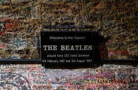 McCartney played the guitar at the height of Beatlemania, including at Liverpool's Cavern Club