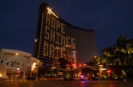 Wynn Resorts, whose Wynn Las Vegas is pictured, announced in 2022 plans for an 'integrated resort' in the UAE emirate of Ras al-Khaimah