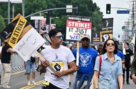 Striking writers and actors have brought the entertainment industry to a highly expensive standstill
