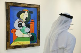 Picasso's 'Femme a la montre' at Sotheby’s Dubai ahead of the New York auction
