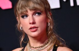 Taylor Swift, shown here arriving for the 2023 MTV VMA awards, is releasing her highly anticipated concert film to theaters worldwide