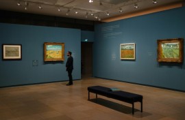 One room is dedicated to his groundbreaking 'double-square' panoramas 
