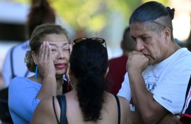 The mother of one of the nightclub fire victims, who was celebrating his birthday there
