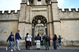 Also on the tour is All Souls College, which has received legacies from former students linked to slavery