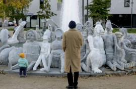 The 1.8-million-euro fountain was inaugurated on October 24 in Vienna 