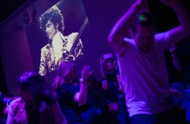 Prince wore the shirt complete with faux French cuffs and imitation pearl buttons during a 98-show tour of North America in 1984 and 1985
