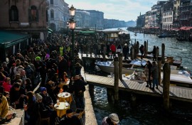 Day visitors will now face a five euro charge for entry into Venice's historic centre during the peak tourist season