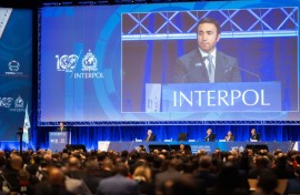 More than a thousand police and law enforcement leaders from around the world are attending Interpol's centenary general assembly in Vienna, where it was founded