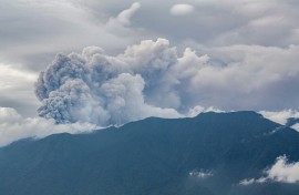 Mount Marapi on the island of Sumatra, with a peak of 2,891 metres, is on the third-highest alert level of Indonesia's four-step system