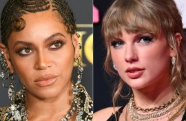 "Renaissance," the new concert film by superstar Beyonce (L), has joined Taylor Swift's "The Eras Tour" on the list of top five concert film openings ever 