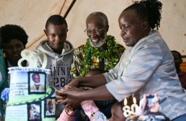 Ong'esa's impact on the community was evident at his birthday party last month, with former students and artists paying tribute to their mentor 
