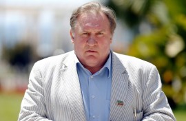 Depardieu was forced to put his career on hold in October
