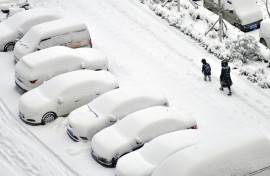 The brutal cold follows a summer of record-smashing heat and devastating floods across the country's north