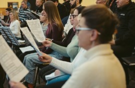 The concert  will recreate part of the programme from the first US concert which featured Shchedryk