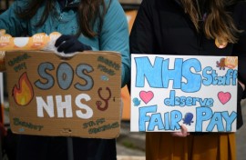 Junior doctors in England have staged successive strikes over pay and conditions