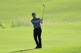 Fifth-ranked Patrick Cantlay of the United States, a member of the PGA Tour Policy Board in talks on a merger with Saudi backers of LIV Golf, practices ahead of the PGA Tour's 2024 season opener in Hawaii