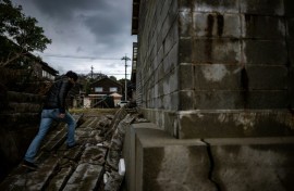 Masaki Sato has bought several of the houses which would otherwise be torn down with the village facing decline due to an ageing population