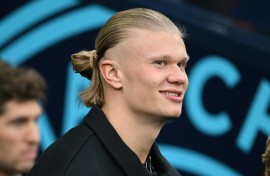 Manchester City striker Erling Haaland