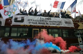 Thursday's protest is the second day of action by police this month