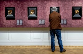 The museum is celebrating its 150th anniversary and is presenting four paintings Rembrandt produced when he lived in Leiden as an 18-year-old