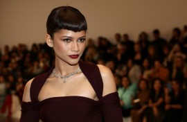 Zendaya was in the audience for Fendi