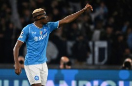 Ready to say goodbye: Napoli expect star striker Victor Osimhen to leave in the summer
