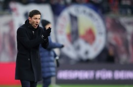 Bayer Leverkusen's Spanish head coach Xabi Alonso is a potential successor to Jurgen Klopp at Liverpool