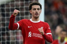 Curtis Jones opened the scoring for Liverpool