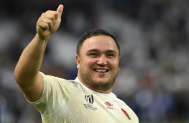Positive attitude: Jamie George takes over as England captain for the Six Nations