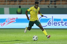 Veteran Themba Zwane scored twice in the 4-0 demolition of Namibia during the group stage