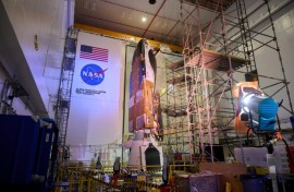 The first vessel of a planned line, Tenacity, was completed at the company's factory in Louisville, Colorado in November and then shipped to NASA's Neil Armstrong Test Facility in Sandusky, Ohio