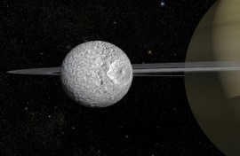The five icy moons with hidden oceans in our Solar System are Saturn's Mimas, Enceladus and Titan as well as Jupiter's Europa and Ganymede