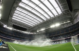 Real Madrid's Santiago Bernabeu stadium will host an NFL regular season game in 2025, the league said on Friday