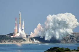 The third launch attempt comes after the spacecraft was forced to self-destruct in March