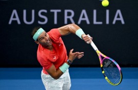 Rafael Nadal made a brief return to the courts in Australia at the start of the year