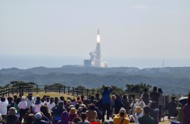 On the second H3 launch attempt by Japan's space agency, technical problems meant a destruct command was issued shortly after blast-off