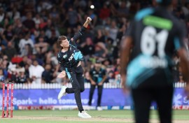  New Zealand captain Mitchell Santner says the Black Caps are underdogs for their three-match Twenty20 series with Australia