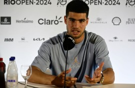 Carlos Alcaraz has not won a tournament since last year's Wimbledon