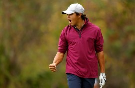 Tiger Woods' 15-year-old son Charlie struggled in a pre-qualifier for next week's PGA Tour event in Palm Beach Gardens.