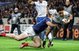 Ange Capuozzo scored his 11th try in 18 Tests during the France draw