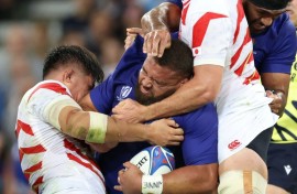 Japan edged Samoa 28-22 when they went head to head at the 2023 World Cup