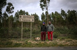 Promised land: Two South Asian farm workers in Sao Teotonio, Portugal