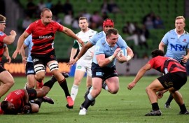 NSW Waratahs inflicted a second straight Super Rugby defeat on Canterbury Crusaders