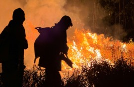 Extreme heat was recorded across South America in February