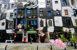 Vienna's Kunst Haus Wien museum is home to the world's largest collection of works by the Austrian artist Friedensreich Hundertwasser