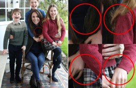 News agencies pulled the photograph of Catherine, Princess of Wales and her children because of discrepancies
