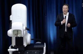 Elon Musk's Neuralink startup designed a surgical robot to implant devices into brains to link them to computers